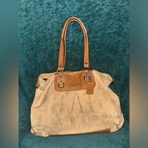 Tan Coach Purse